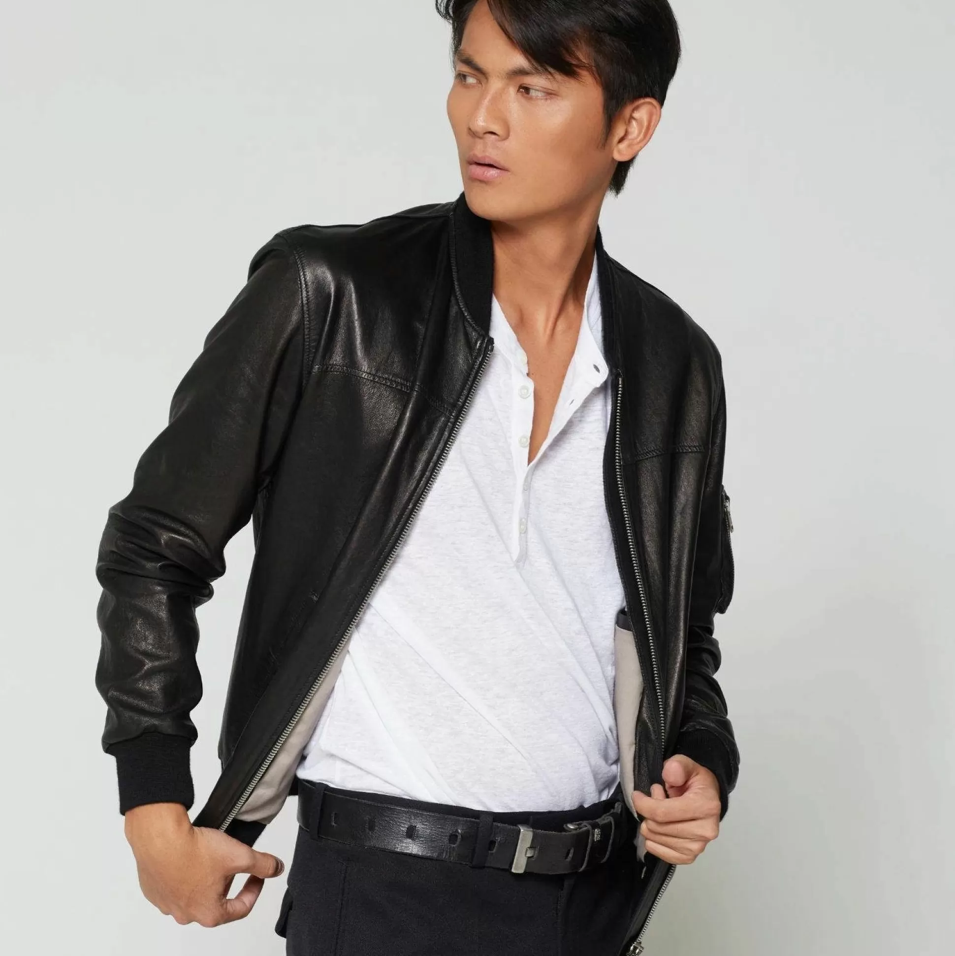 Best Sale A.S.98 Leather Jacket James